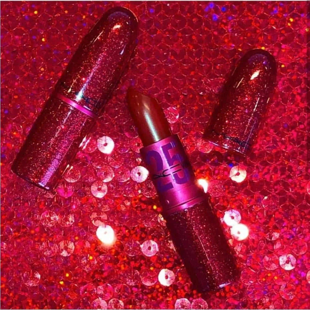 MAC Viva Glam I Lipstick (Intense Brownish Blue-Red) Matte 25th Anniversary NEW